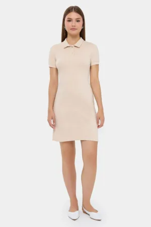 Rochie mini -  Bej - Nylon/Lycra
