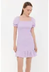 Rochie mini -  Violet - Poliester/Elastan