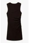 Rochie mini cambrata cu detaliu drapat