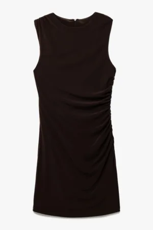 Rochie mini cambrata cu detaliu drapat