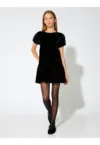 Rochie mini catifelata