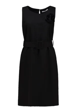 Rochie mini cu aplicatie florala
