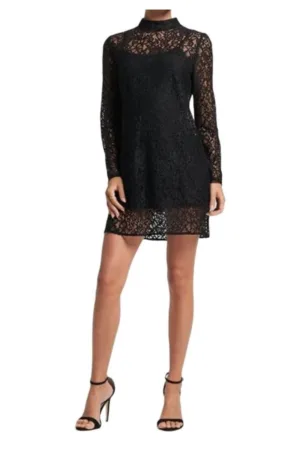Rochie mini cu dantela - 45465