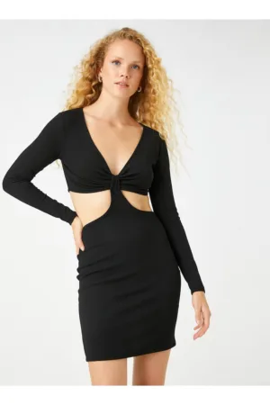 Rochie mini cu decupaje 170125