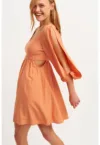 Rochie mini cu decupaje laterale