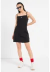 Rochie mini cu detaliu logo