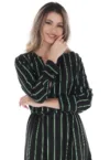 Rochie mini cu dungi