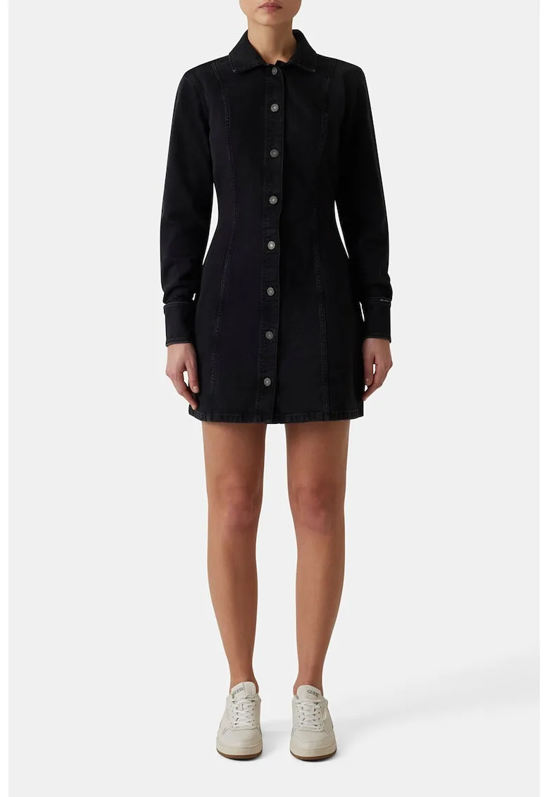 Rochie mini cu guler clasic