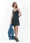 Rochie mini cu imprimeu floral