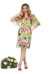 Rochie mini cu imprimeu floral Palome