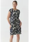 Rochie mini cu model floral Zimona 1