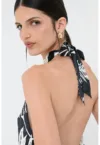 Rochie mini cu model halter