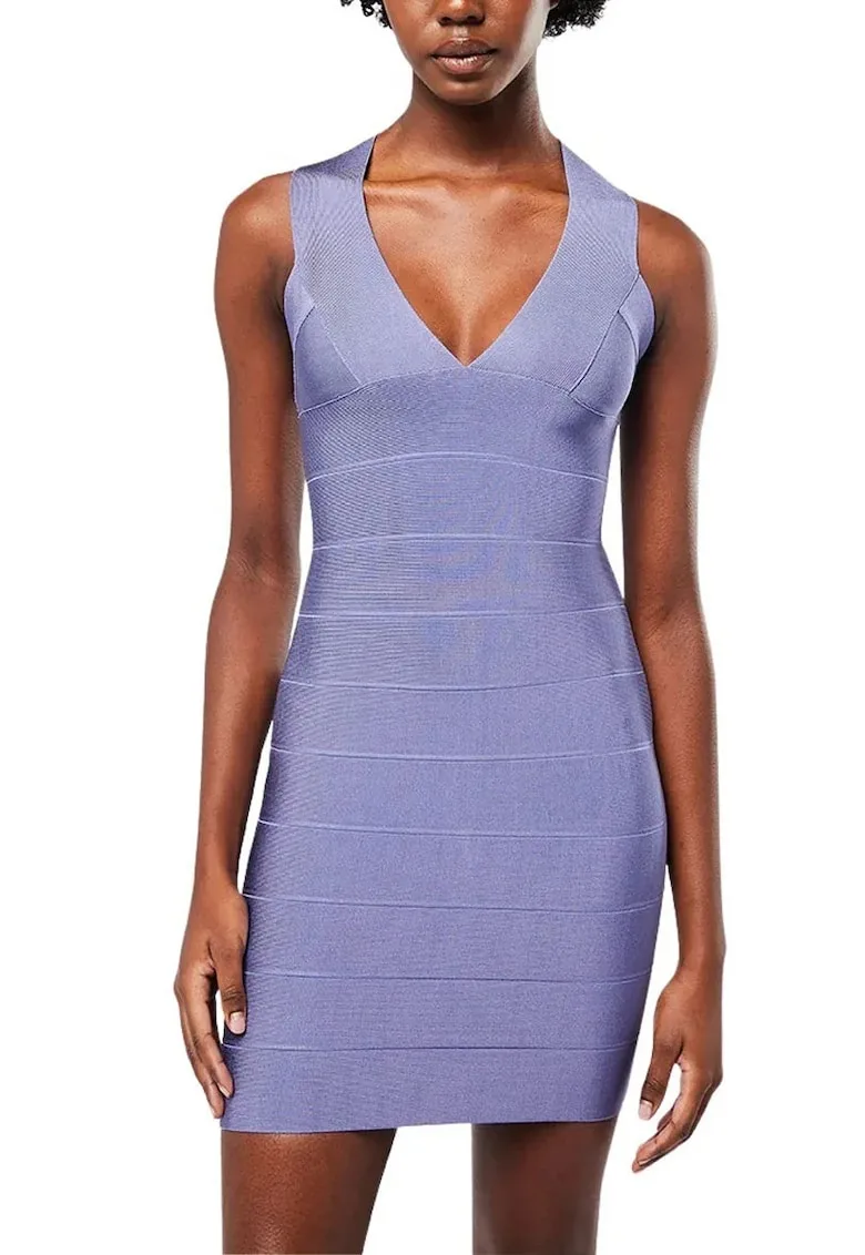 Rochie mini cu model suprapus