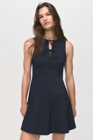 Rochie mini cu prindere frontala