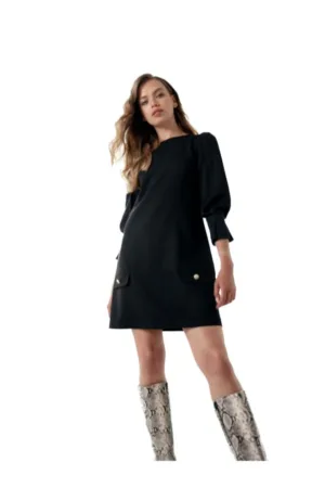 Rochie mini dama - Astondole - neagra