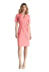 Rochie mini dama Blancherawd M669 coral