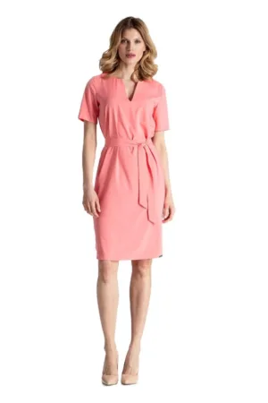 Rochie mini dama Blancherawd M669 coral