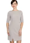 Rochie mini dama Eliamones K200 bej