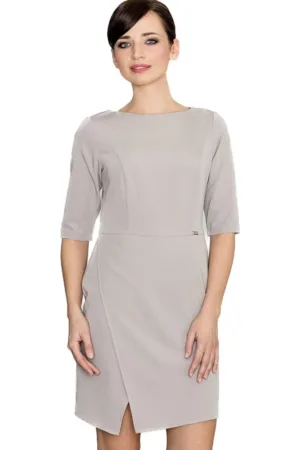 Rochie mini dama Eliamones K200 bej