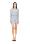 Rochie mini dama Engrengwain M475 gri