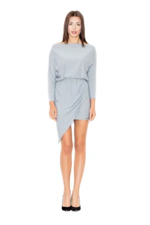 Rochie mini dama Engrengwain M475 gri