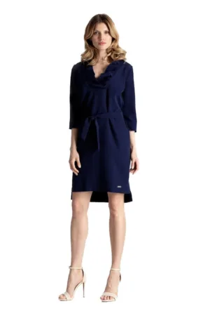 Rochie mini dama Evavret M644 culoare granat