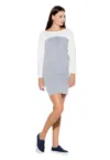 Rochie mini dama Gwymbe K106 gri