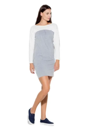 Rochie mini dama Gwymbe K106 gri