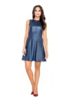 Rochie mini dama Lineld M342 culoare granat