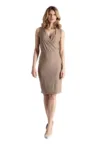 Rochie mini dama -  Perillean - bej