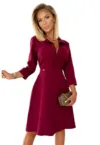 Rochie mini dama -  Sandy - Burgundia