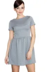 Rochie mini dama Tengoire K147 gri