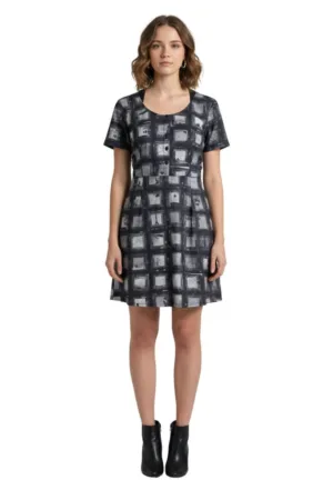 Rochie mini de dama in carouri