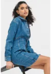 Rochie mini de denim