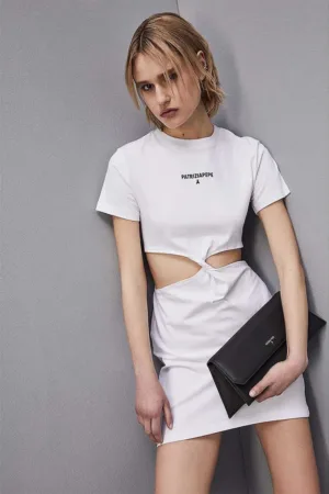 Rochie mini decupata lateral