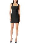 Rochie mini din bandajul emblematic Herve Leger cu decupaj pe spate