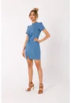 Rochie mini din bumbac -