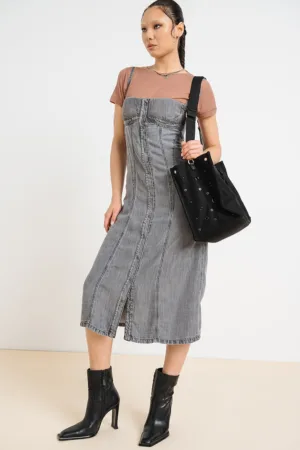Rochie mini din denim