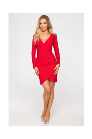 Rochie mini drapata