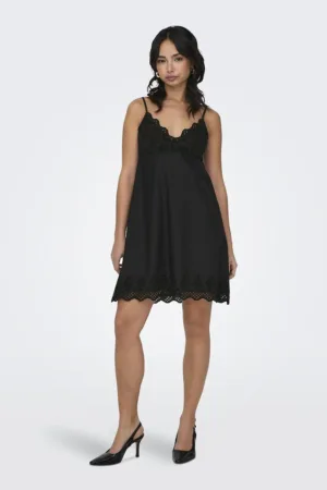 Rochie mini evazatadin amestec de bumbac organic