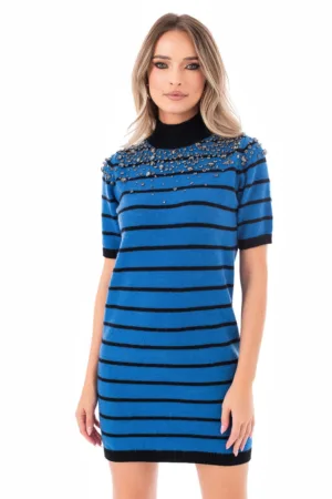 Rochie mini in tricot