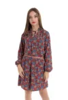 Rochie mini vaporoasa evazata Adria