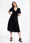 Rochie  model M872 - bumbac - negru