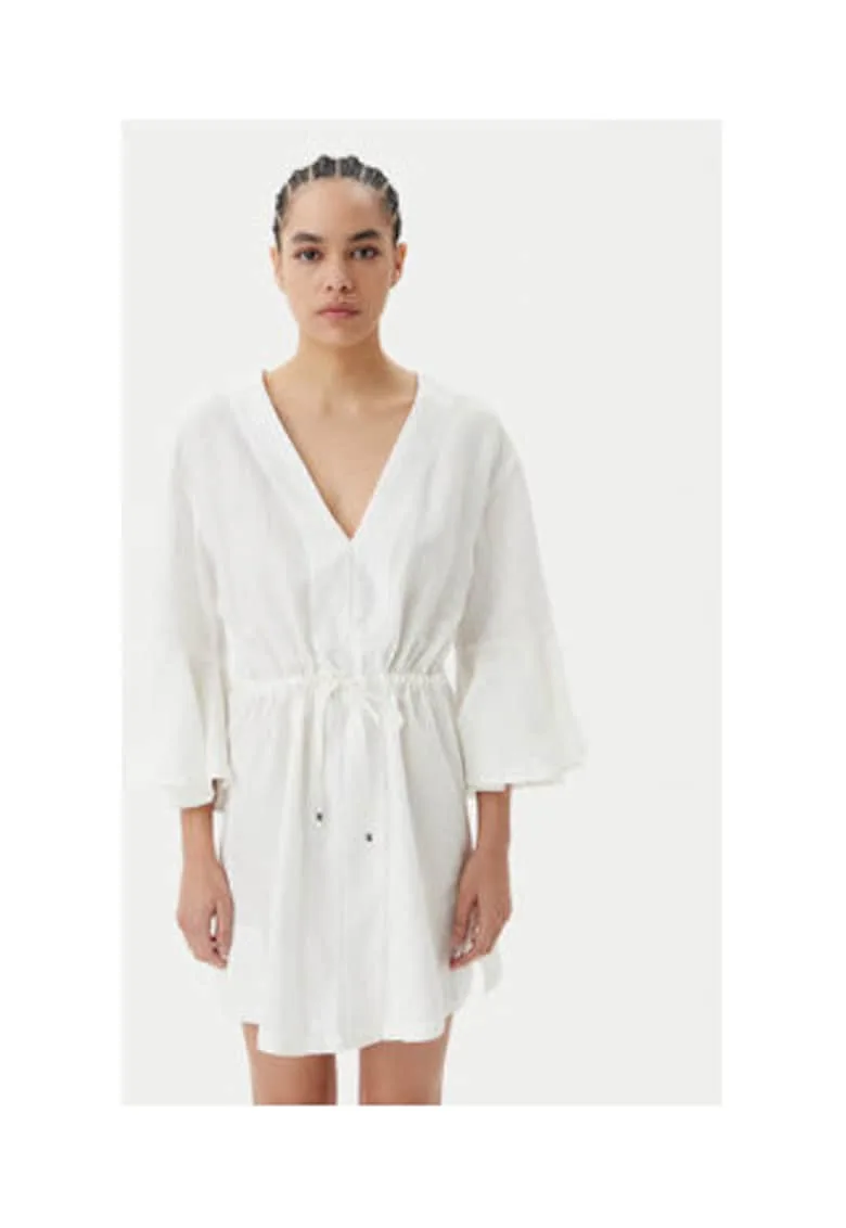 Rochie de plaja dama - in - alb