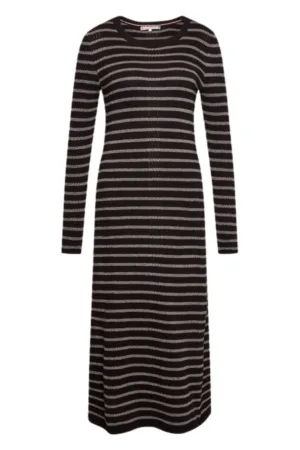 Rochie mulata -  tricotata - bumbac/poliester - negru -