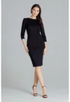 Rochie -  neagra - Poliester -