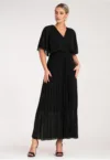 Rochie  neagra - eleganta - poliester -