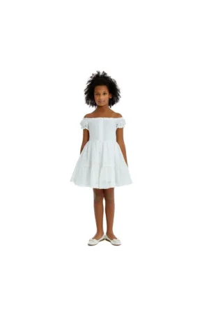 Rochie pe Umeri - Creponata - 324107