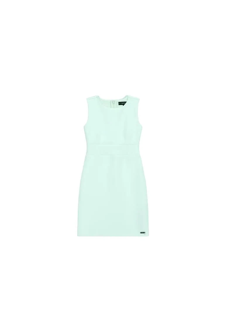 Rochie pentru fete bumbac/elastan/poliester - turcoaz -