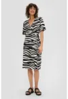 Rochie petrecuta cu animal print